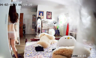 2023最新流出黑客 破解家庭攝像頭偷拍啪啪合集 小哥站著無套搞媳婦逼逼精液流了一地 (6)