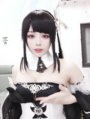 九言 &喜茶蒼蒼子 碧藍航線 鎮海白黒雙人 (7)