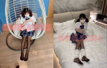 推特卡哇伊清純系蘿莉女奴【玉寶澀澀】私拍，水手服彼女飼育各種制服3P自慰逼粉奶大人形小母狗 合集（2）