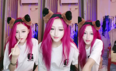 -神仙顏值，【果果有點乖】網紅臉，SM捆綁，滴蠟，自慰 (1)