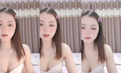 學妹剛下海【一見你就臉紅】臉紅妝~超級可愛 摸奶比心 跳舞 摳穴 小嘴性感誘惑 (2)