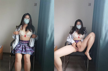 眼鏡娘素人@姣姣 尺度自拍小合集 (4)