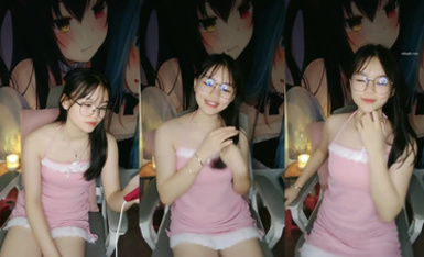 清純粉嫩眼鏡娘@酒窩小妹 尺度福利秀 (13)