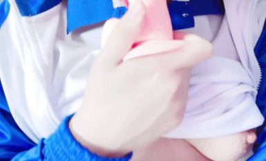 推特極品白虎蘿莉福利姬花菜（暖醬）深圳校服學生裝