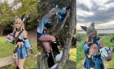 顏值不錯，拍攝質量都挺高的，每期都是不同的cosplay角色，擼點肯定夠用的，還不錯 (38)